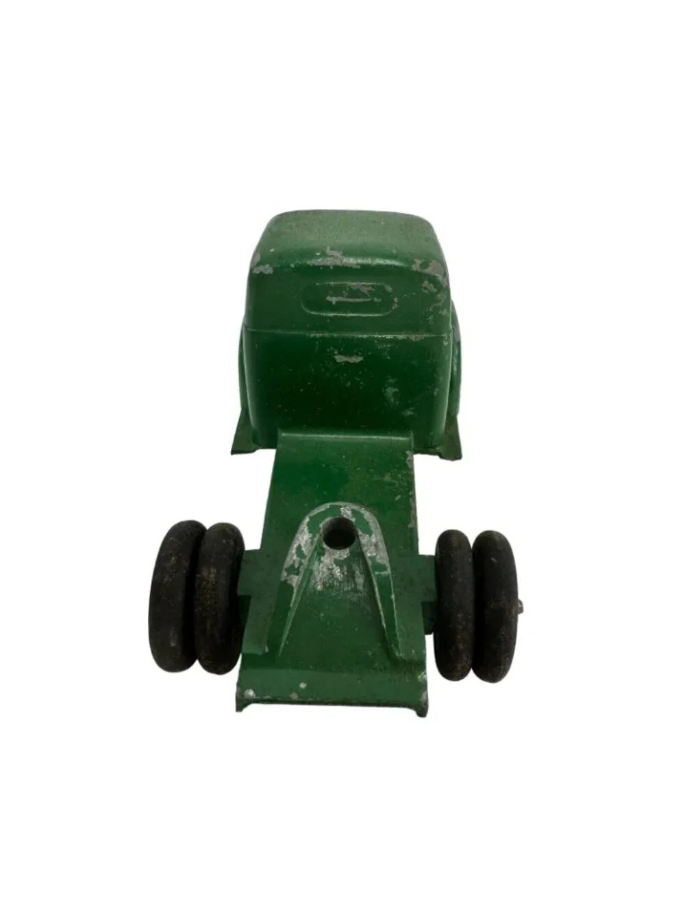 RalsToy Metal Toy Tractor Trailer Green